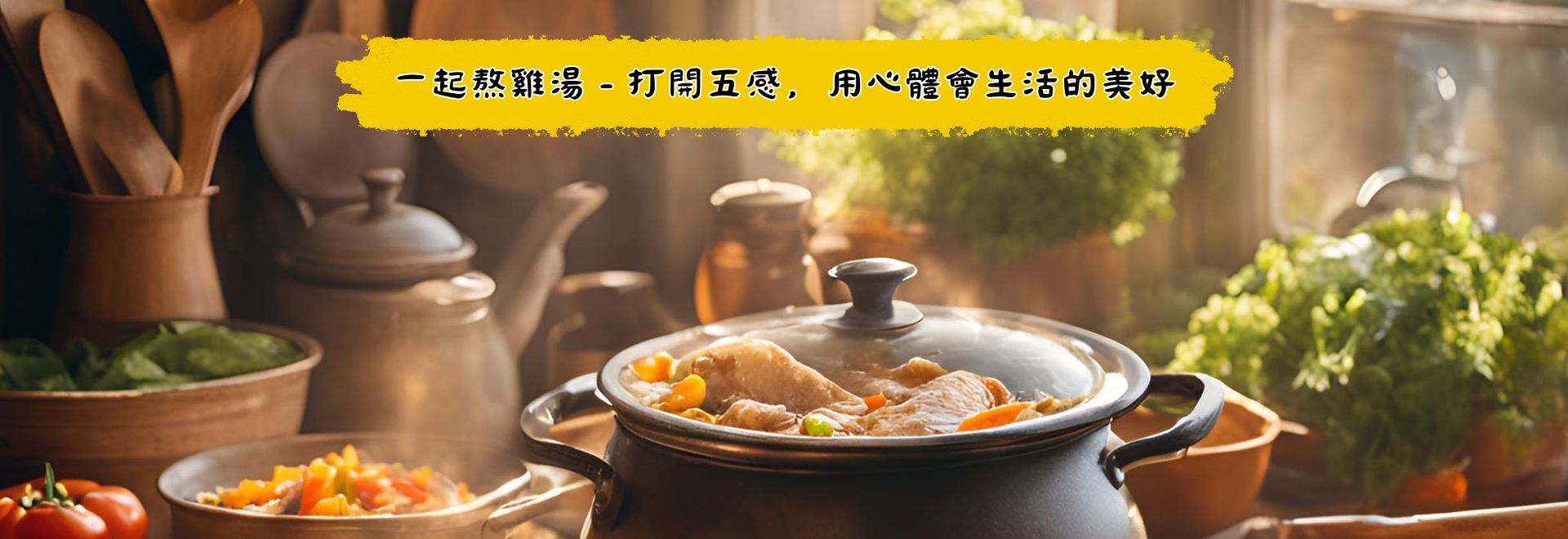 一起熬雞湯，尋找人生新方向